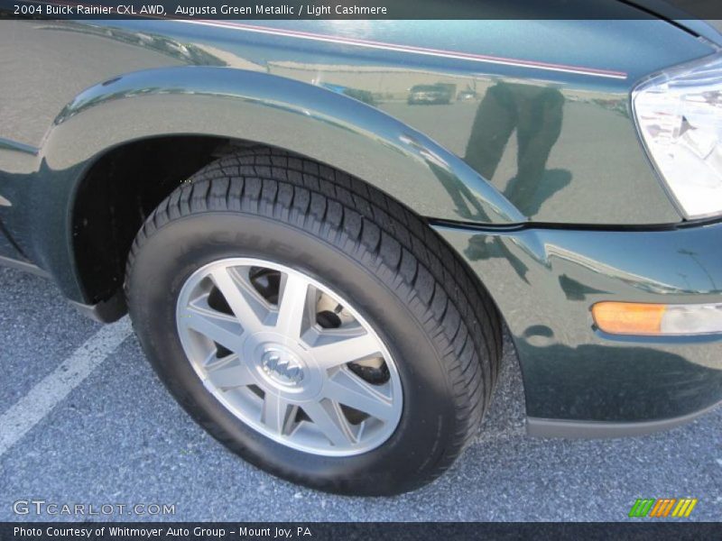 Augusta Green Metallic / Light Cashmere 2004 Buick Rainier CXL AWD