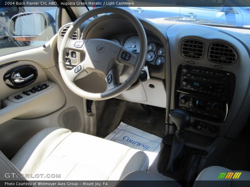 Augusta Green Metallic / Light Cashmere 2004 Buick Rainier CXL AWD