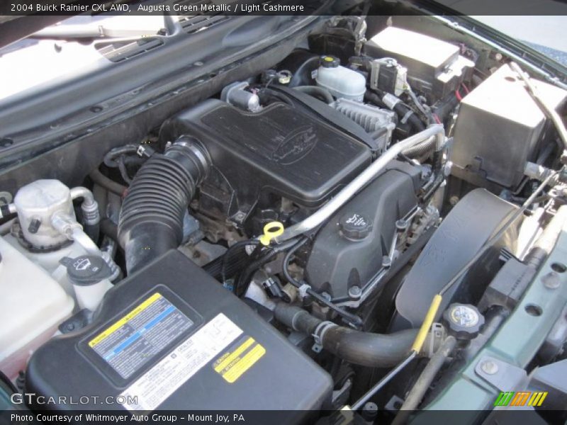 Augusta Green Metallic / Light Cashmere 2004 Buick Rainier CXL AWD