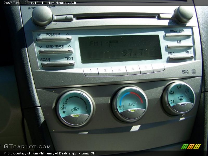 Titanium Metallic / Ash 2007 Toyota Camry LE