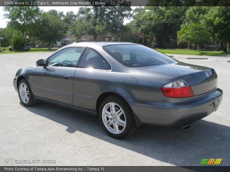 Anthracite Gray Metallic / Ebony 2003 Acura CL 3.2 Type S