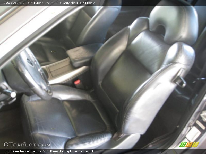 Anthracite Gray Metallic / Ebony 2003 Acura CL 3.2 Type S
