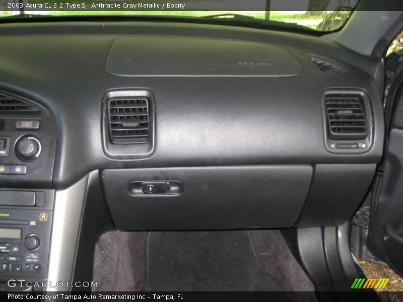 Anthracite Gray Metallic / Ebony 2003 Acura CL 3.2 Type S