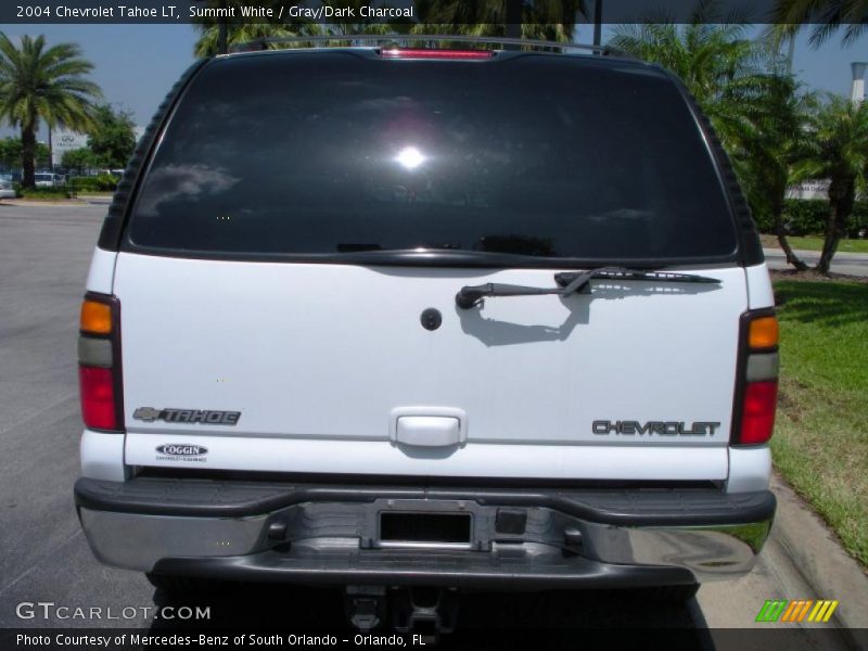 Summit White / Gray/Dark Charcoal 2004 Chevrolet Tahoe LT