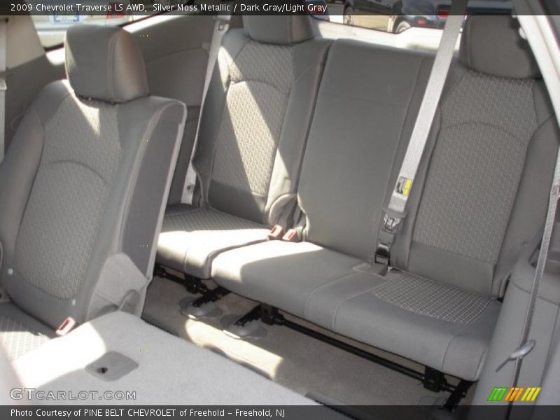 Silver Moss Metallic / Dark Gray/Light Gray 2009 Chevrolet Traverse LS AWD