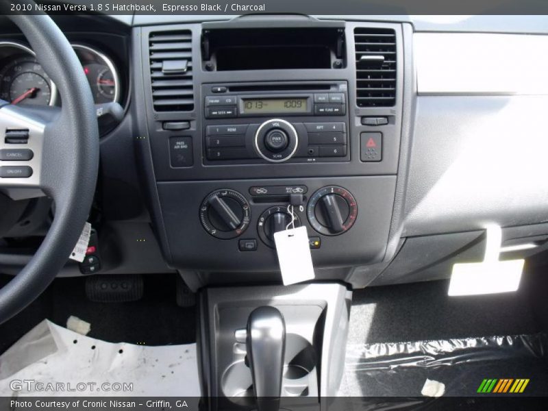 Espresso Black / Charcoal 2010 Nissan Versa 1.8 S Hatchback
