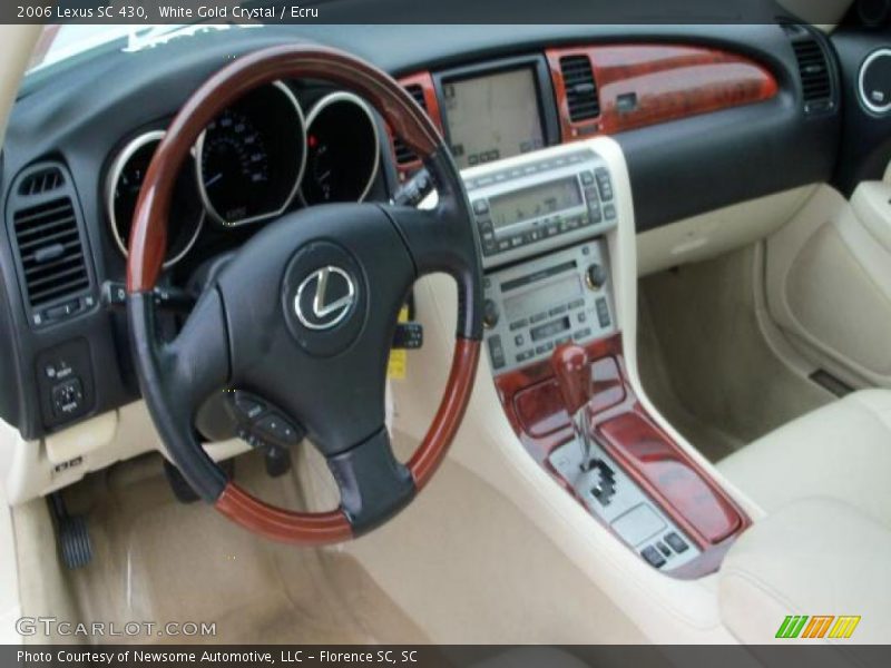 White Gold Crystal / Ecru 2006 Lexus SC 430