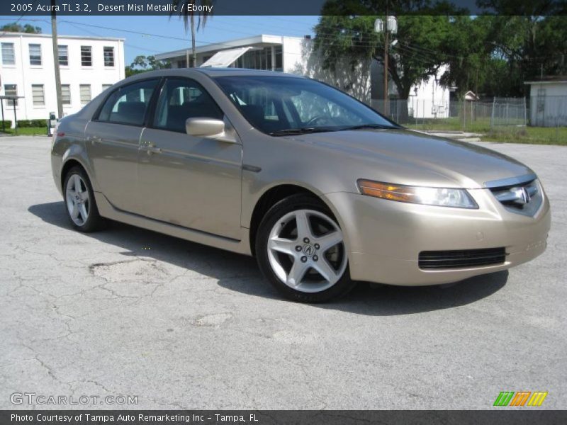 Desert Mist Metallic / Ebony 2005 Acura TL 3.2