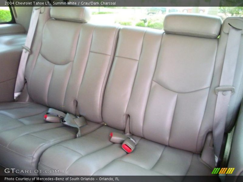 Summit White / Gray/Dark Charcoal 2004 Chevrolet Tahoe LT