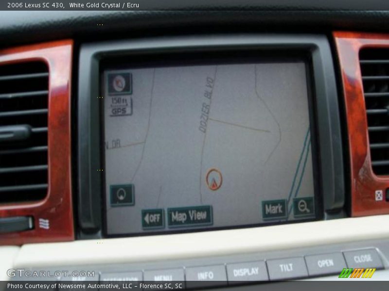 White Gold Crystal / Ecru 2006 Lexus SC 430