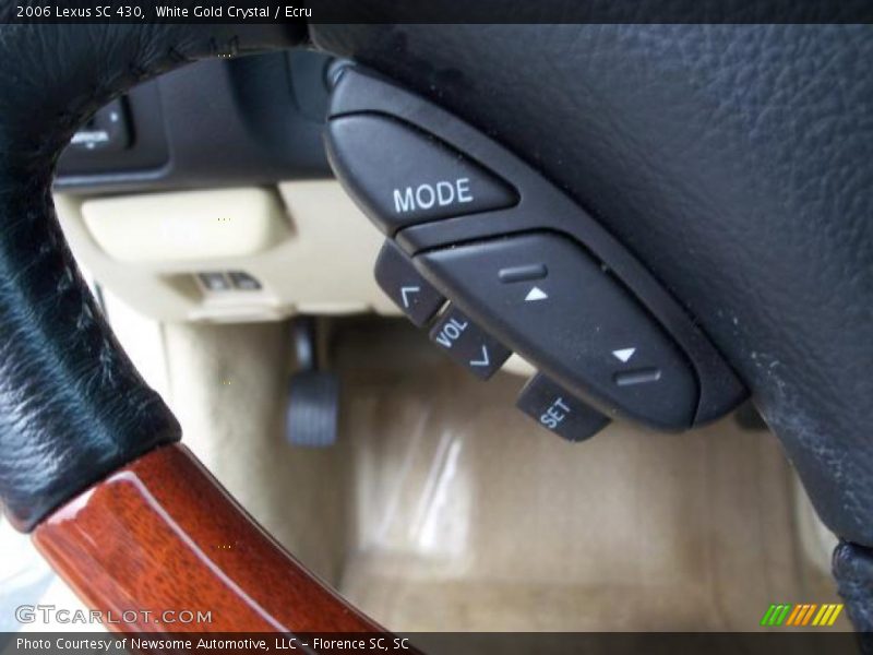 White Gold Crystal / Ecru 2006 Lexus SC 430