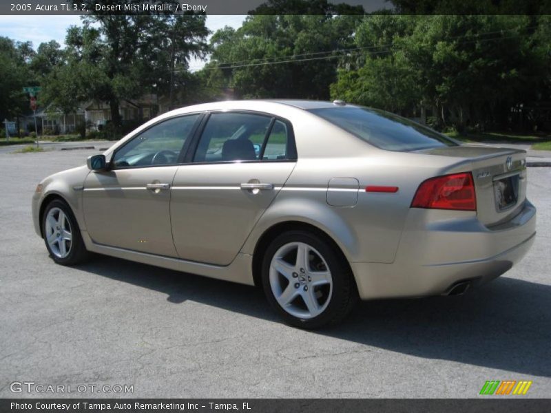 Desert Mist Metallic / Ebony 2005 Acura TL 3.2