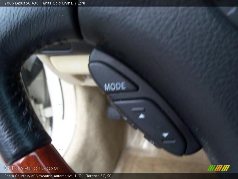 White Gold Crystal / Ecru 2006 Lexus SC 430