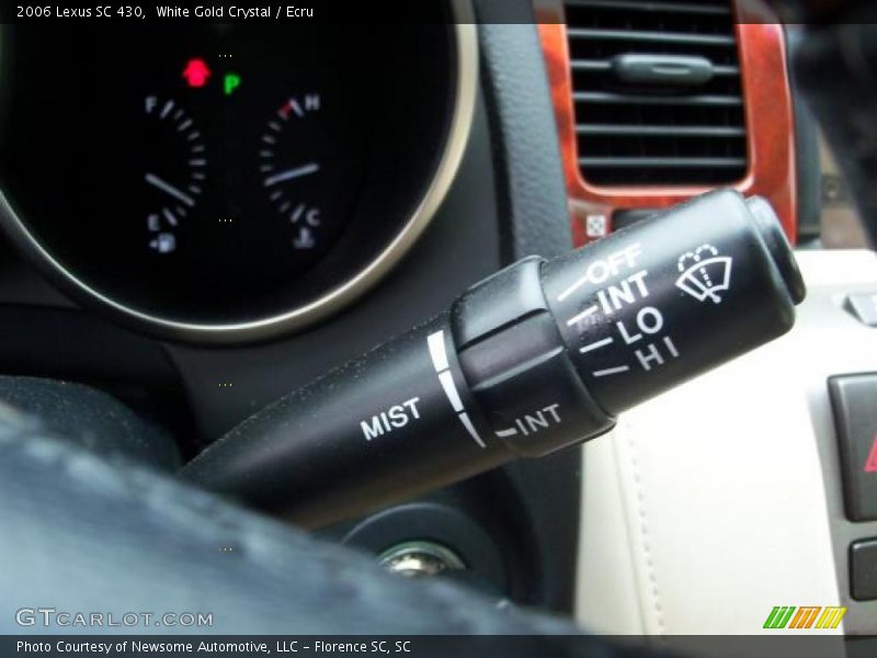 White Gold Crystal / Ecru 2006 Lexus SC 430