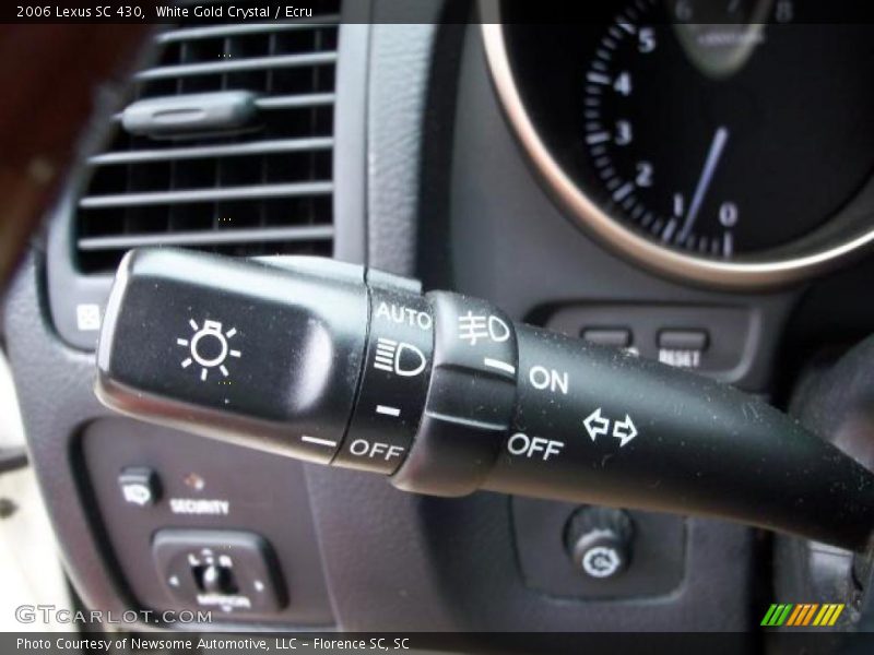 White Gold Crystal / Ecru 2006 Lexus SC 430