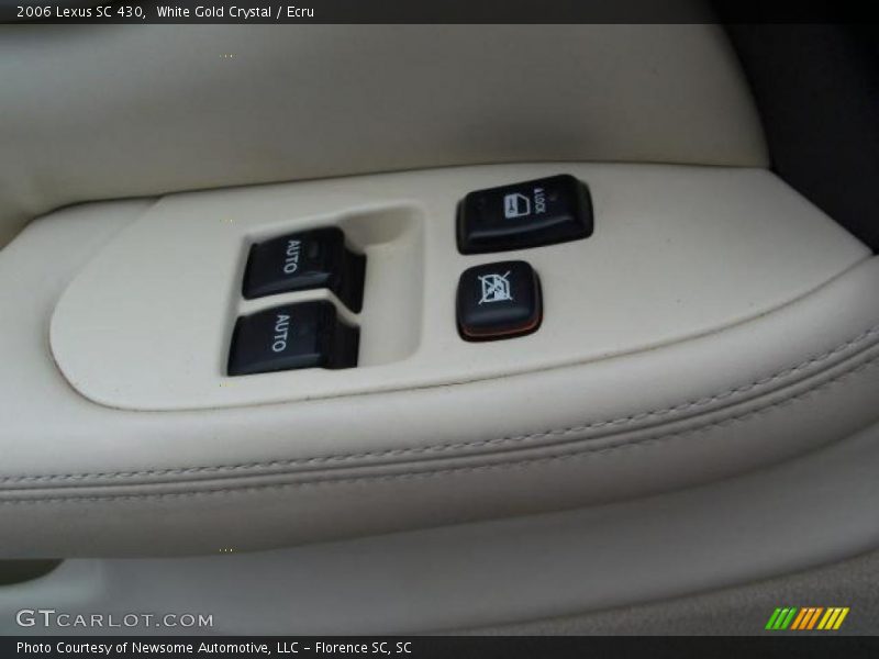 White Gold Crystal / Ecru 2006 Lexus SC 430