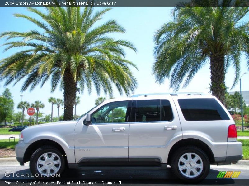 Silver Birch Metallic / Dove Grey 2004 Lincoln Aviator Luxury