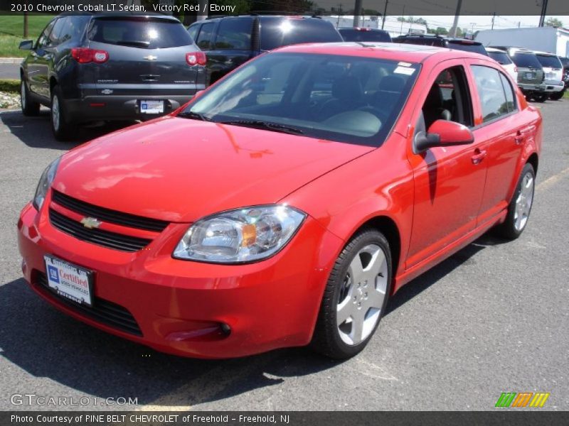 Victory Red / Ebony 2010 Chevrolet Cobalt LT Sedan