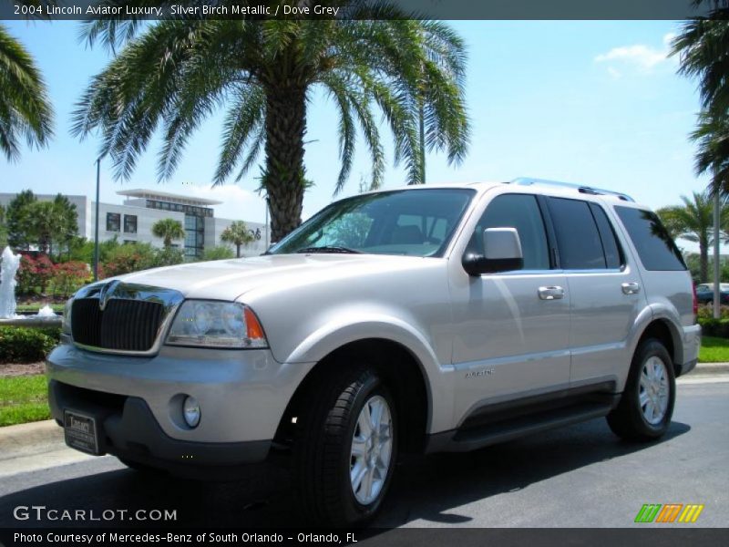 Silver Birch Metallic / Dove Grey 2004 Lincoln Aviator Luxury