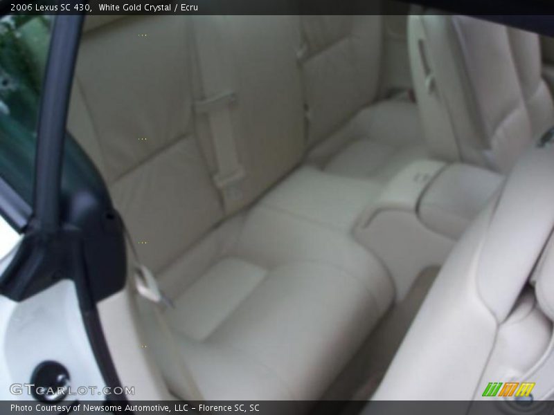 White Gold Crystal / Ecru 2006 Lexus SC 430
