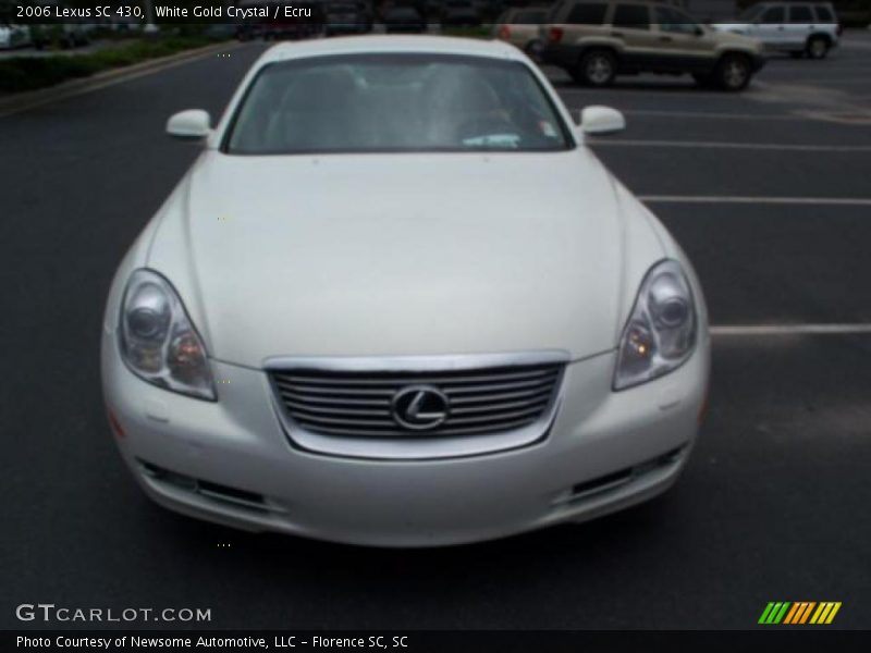 White Gold Crystal / Ecru 2006 Lexus SC 430