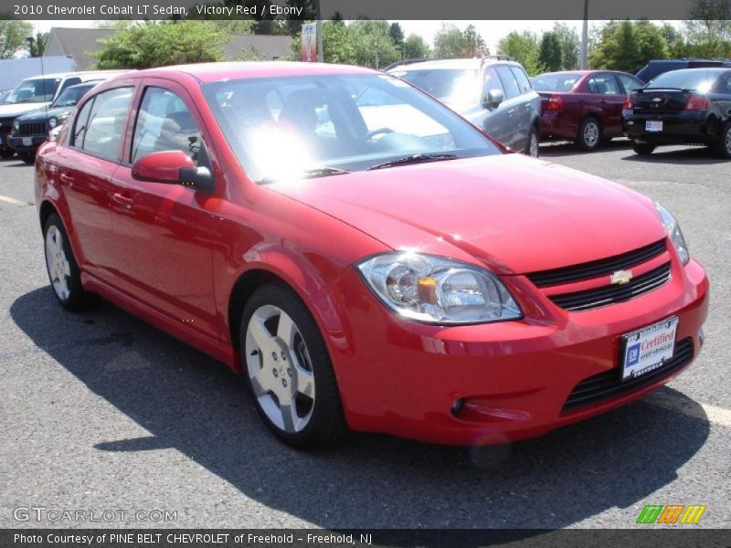 Victory Red / Ebony 2010 Chevrolet Cobalt LT Sedan