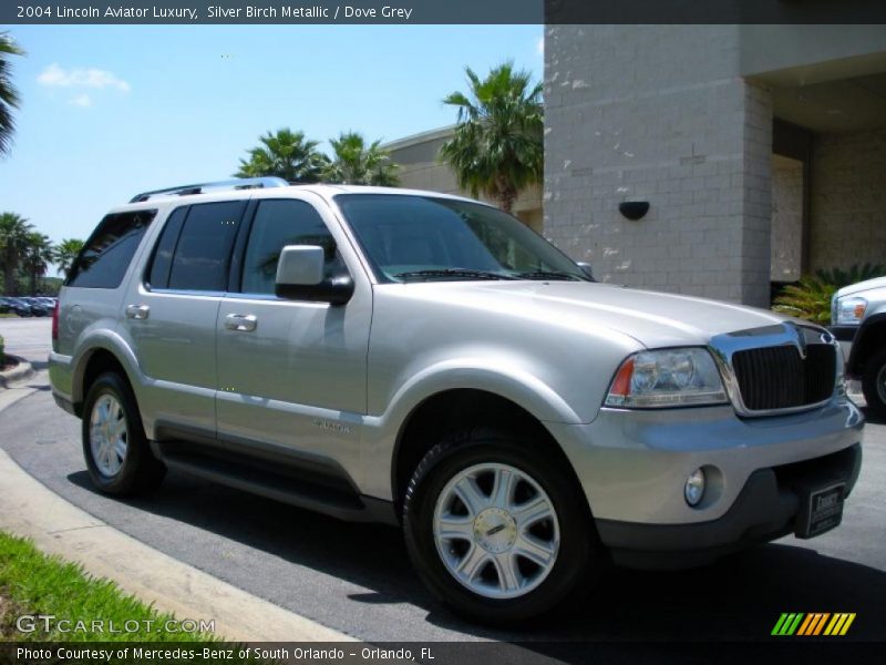 Silver Birch Metallic / Dove Grey 2004 Lincoln Aviator Luxury