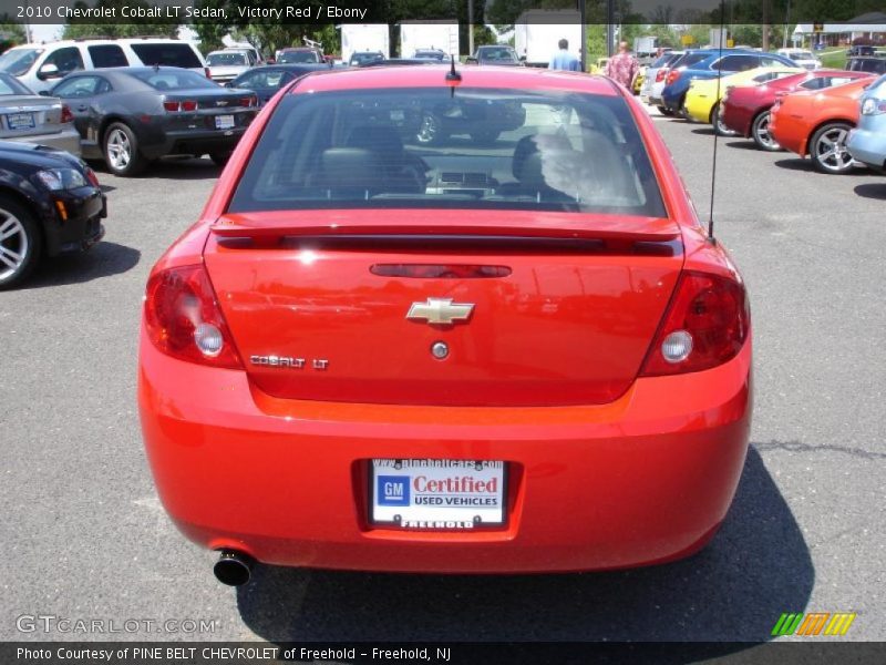 Victory Red / Ebony 2010 Chevrolet Cobalt LT Sedan