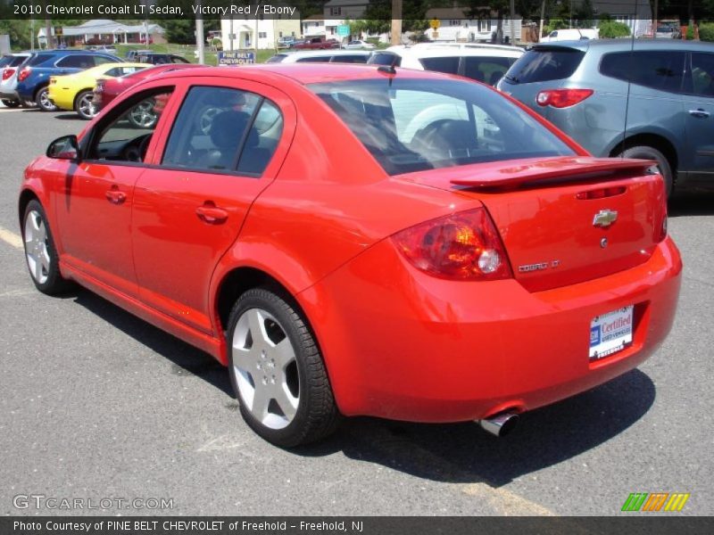 Victory Red / Ebony 2010 Chevrolet Cobalt LT Sedan