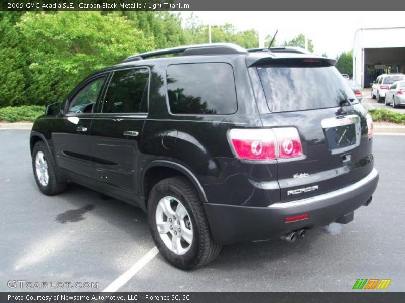 Carbon Black Metallic / Light Titanium 2009 GMC Acadia SLE