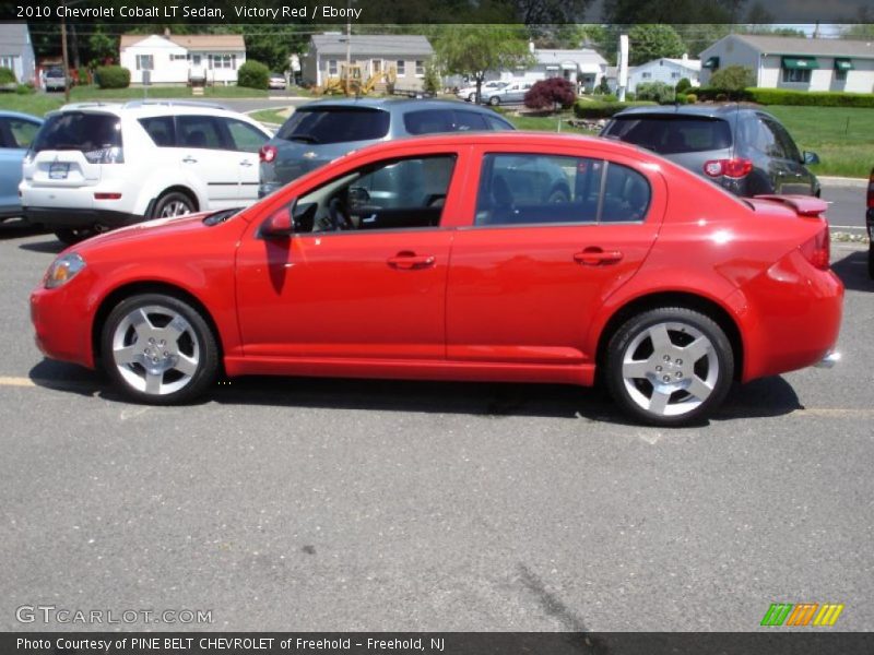 Victory Red / Ebony 2010 Chevrolet Cobalt LT Sedan