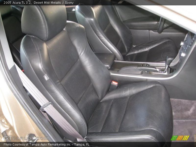 Desert Mist Metallic / Ebony 2005 Acura TL 3.2