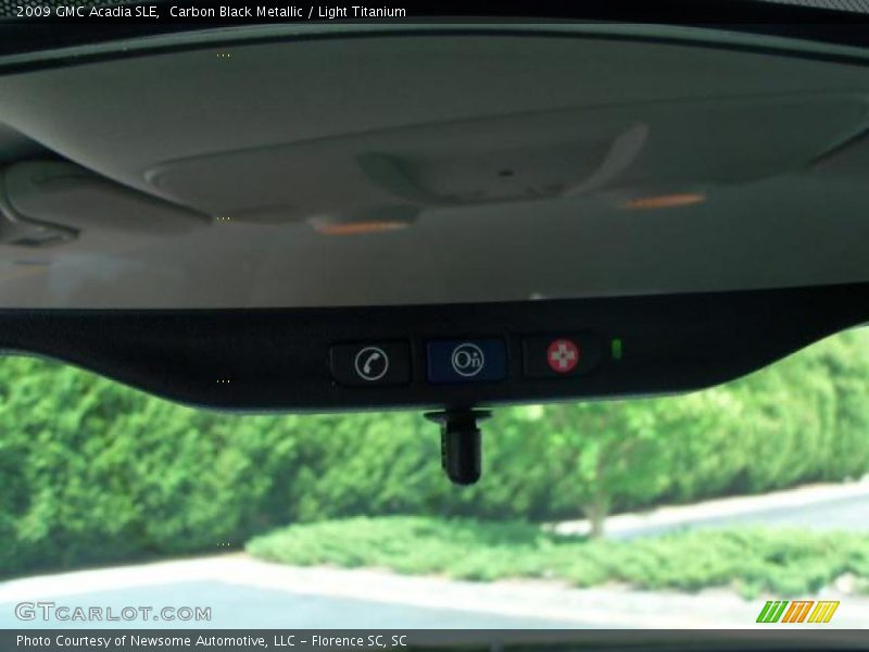Carbon Black Metallic / Light Titanium 2009 GMC Acadia SLE