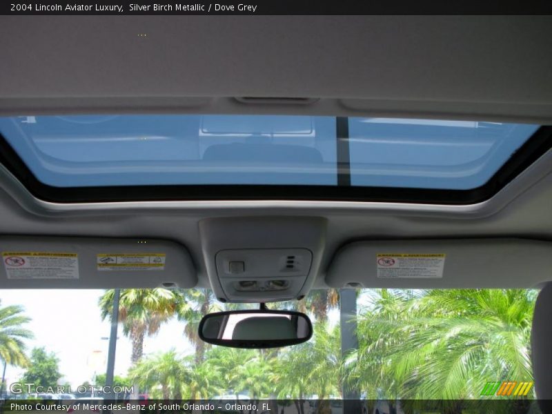Silver Birch Metallic / Dove Grey 2004 Lincoln Aviator Luxury