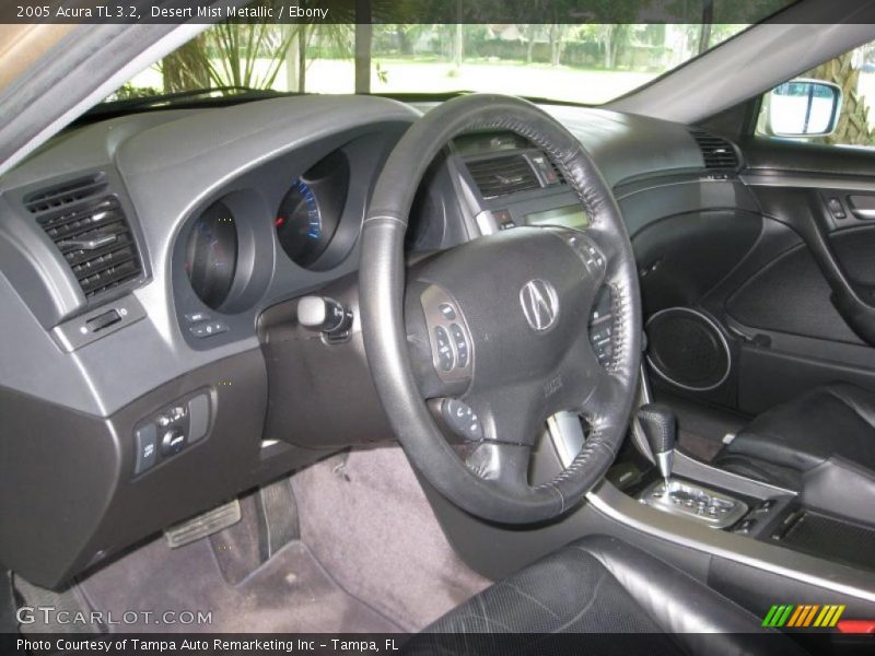Desert Mist Metallic / Ebony 2005 Acura TL 3.2
