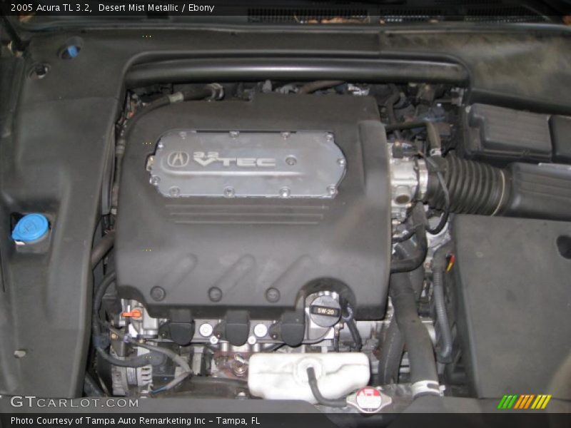 Desert Mist Metallic / Ebony 2005 Acura TL 3.2