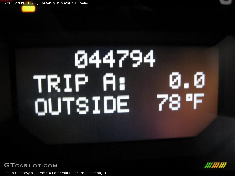 Desert Mist Metallic / Ebony 2005 Acura TL 3.2