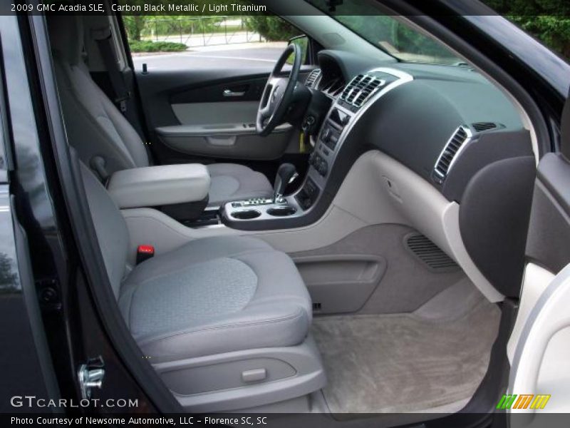 Carbon Black Metallic / Light Titanium 2009 GMC Acadia SLE