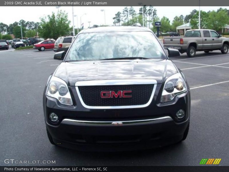 Carbon Black Metallic / Light Titanium 2009 GMC Acadia SLE