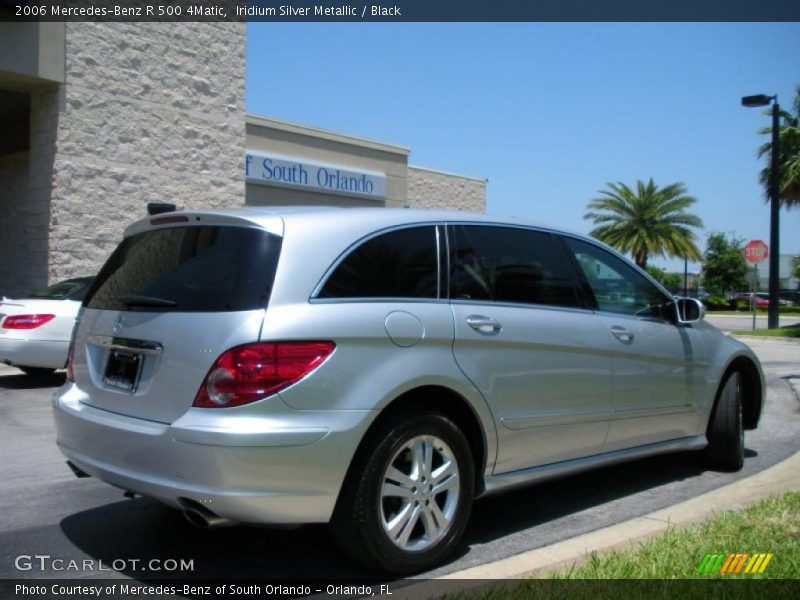 Iridium Silver Metallic / Black 2006 Mercedes-Benz R 500 4Matic