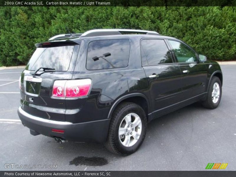 Carbon Black Metallic / Light Titanium 2009 GMC Acadia SLE