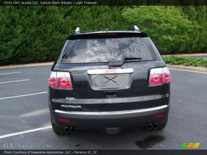 Carbon Black Metallic / Light Titanium 2009 GMC Acadia SLE