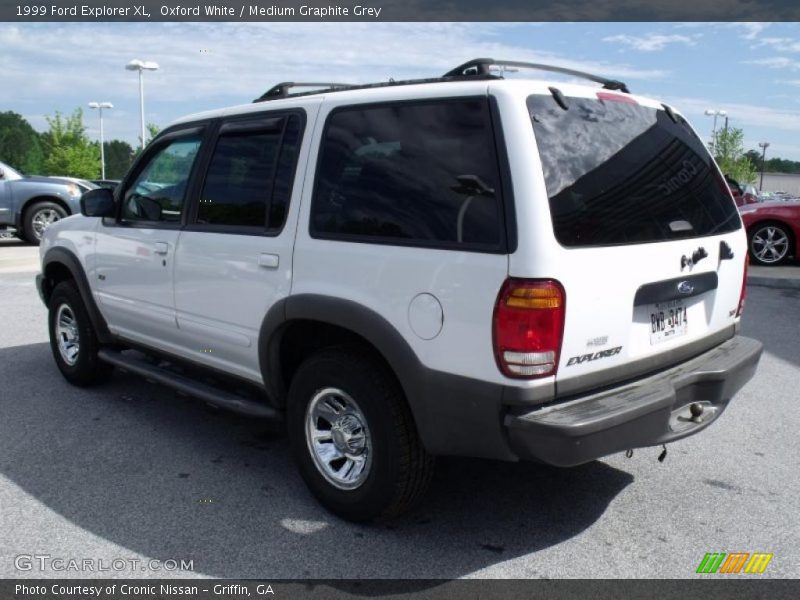 Oxford White / Medium Graphite Grey 1999 Ford Explorer XL