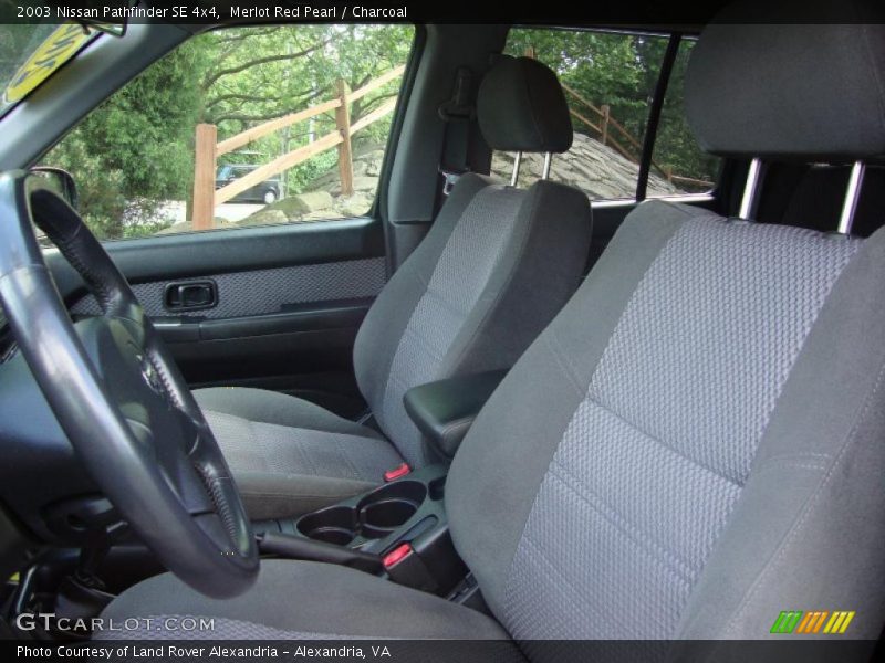 Merlot Red Pearl / Charcoal 2003 Nissan Pathfinder SE 4x4