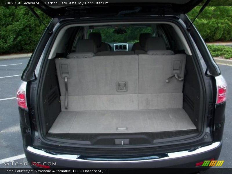 Carbon Black Metallic / Light Titanium 2009 GMC Acadia SLE