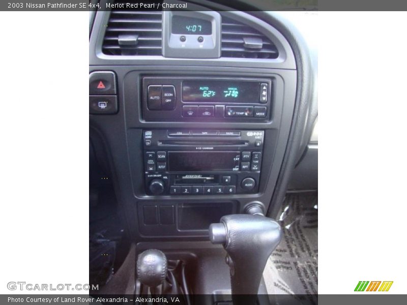 Merlot Red Pearl / Charcoal 2003 Nissan Pathfinder SE 4x4