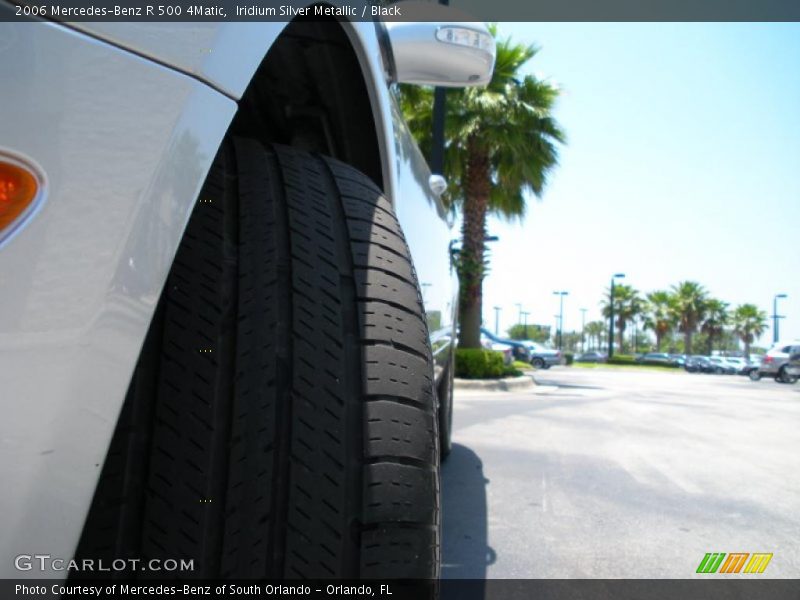 Iridium Silver Metallic / Black 2006 Mercedes-Benz R 500 4Matic