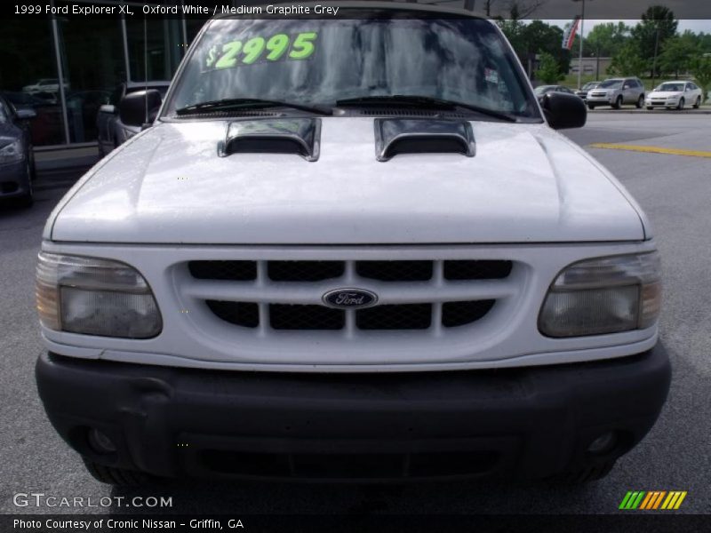 Oxford White / Medium Graphite Grey 1999 Ford Explorer XL