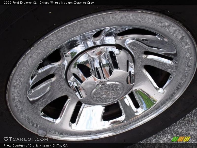 Oxford White / Medium Graphite Grey 1999 Ford Explorer XL