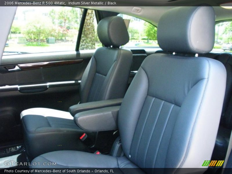 Iridium Silver Metallic / Black 2006 Mercedes-Benz R 500 4Matic